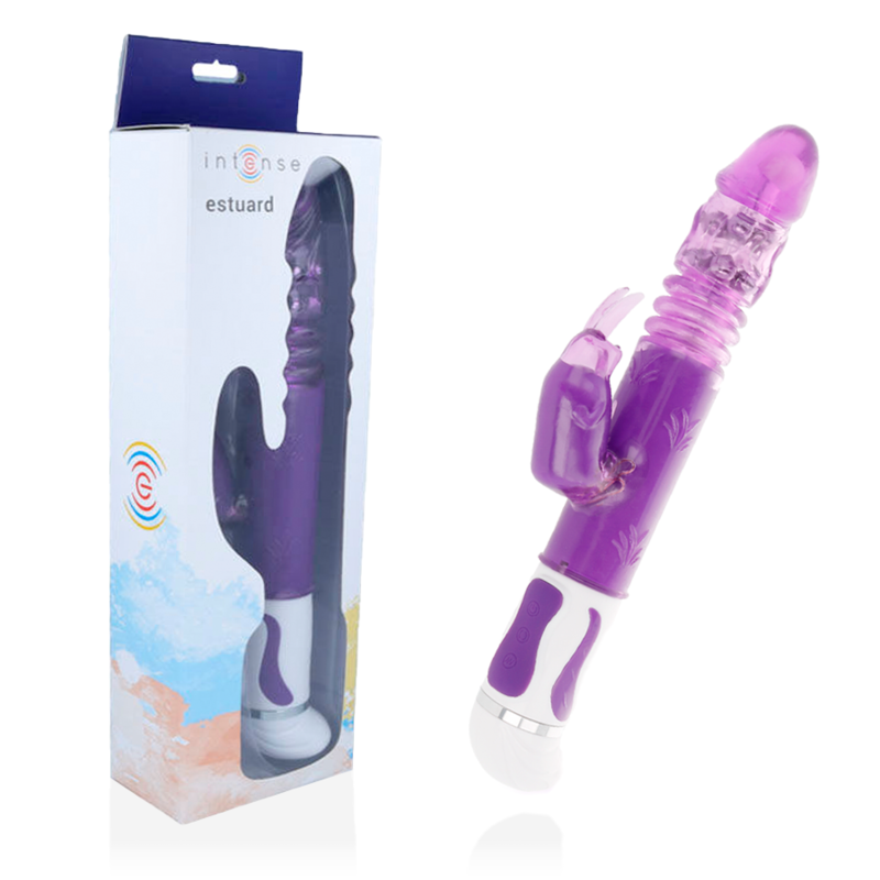 Vibromasseur lapin Intense Fun Estuard Up&Down – Lilas