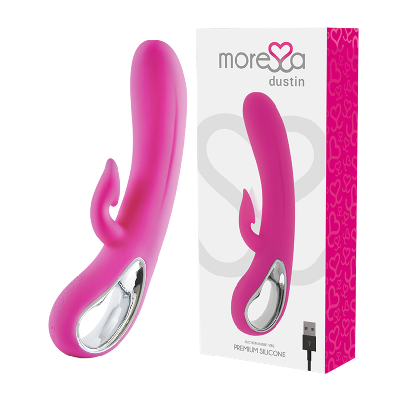Vibromasseur lapin Moressa Dustin Double Stimulation