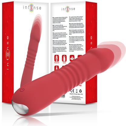 Vibromasseur Intense Juni Up & Down – 10 Vibrations Rouge