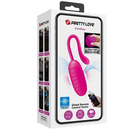 PRETTY LOVE - OEUF VIBRANT RECHARGEABLE CATALINA ROSE APP