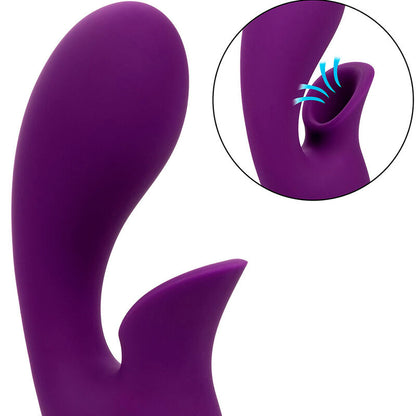 CALEXOTICS - STIMULATEUR ET SUCKER HUNTINGTON BEACH HEARTBREAKER VIOLET PAR CALIFORNIA DREAMING