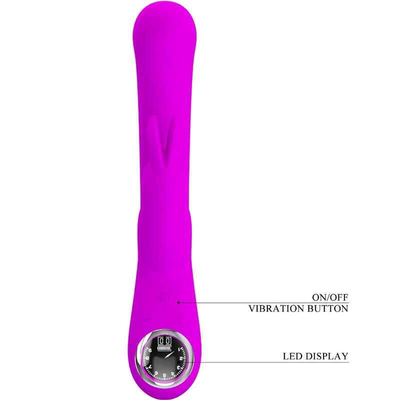 Vibromasseur Lapin Pretty Love Skylar – Stimulateur Violet