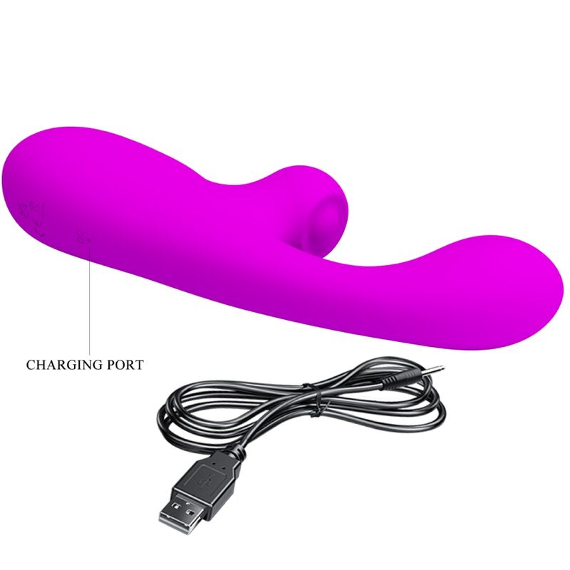 Vibromasseur Lapin Pretty Love Skylar – Stimulateur Violet