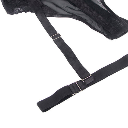 SUBBLIME - TEDDY CON LIGUERO DETALLE TIRAS PECHO NOIR S/M