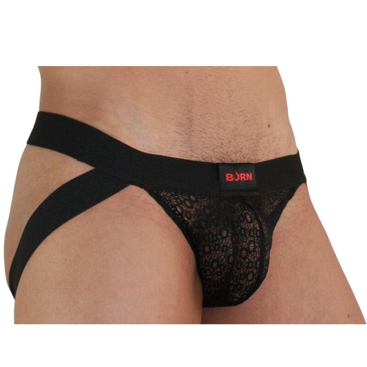 BURN - 005 JOCK LENCERO NOIR S