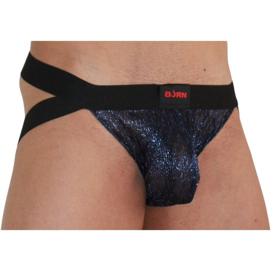 BURN - 006 JOCK BRILLANTE BLEU / NOIR S