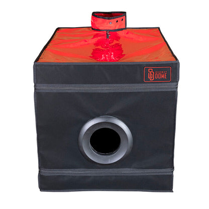SECRET DOME - KINK CLUB LA NICHE CABINE NOIR ET ROUGE