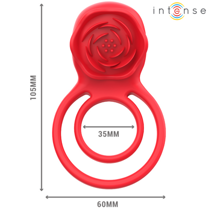Stimulateur Clitoridien Intense Gail – Rose 10 Vibrations Télécommande