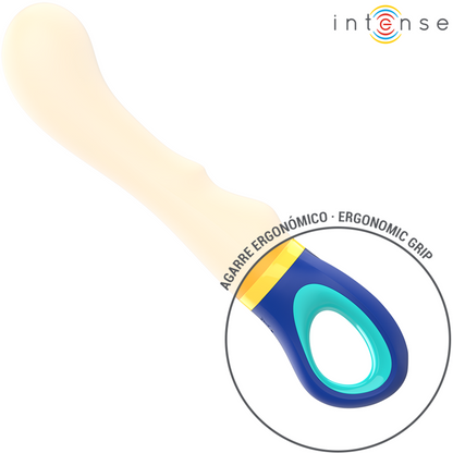 Vibromasseur Point G Intense Shaggy – Jaune Ergonomique