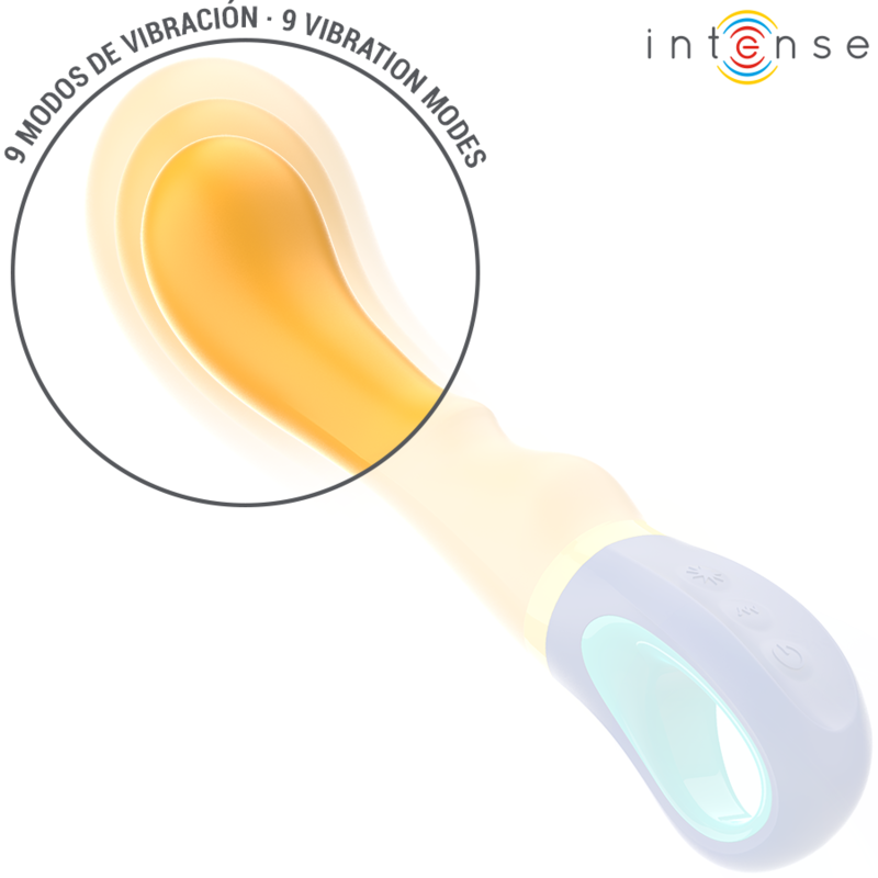 Vibromasseur Point G Intense Shaggy – Jaune Ergonomique