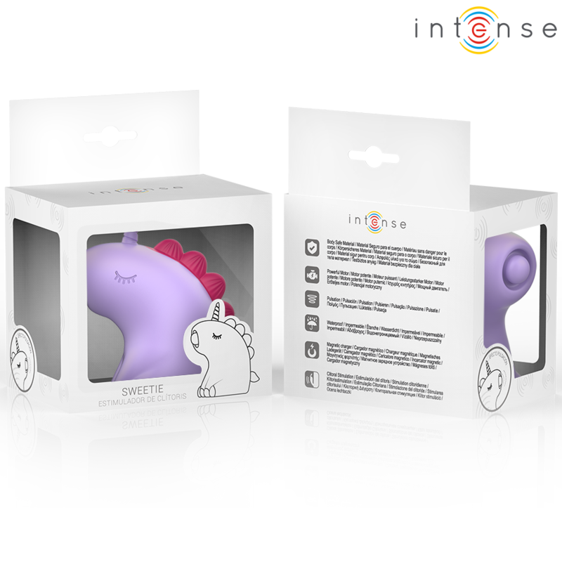 Stimulateur Clitoridien Intense Sweetie – Licorne Rose