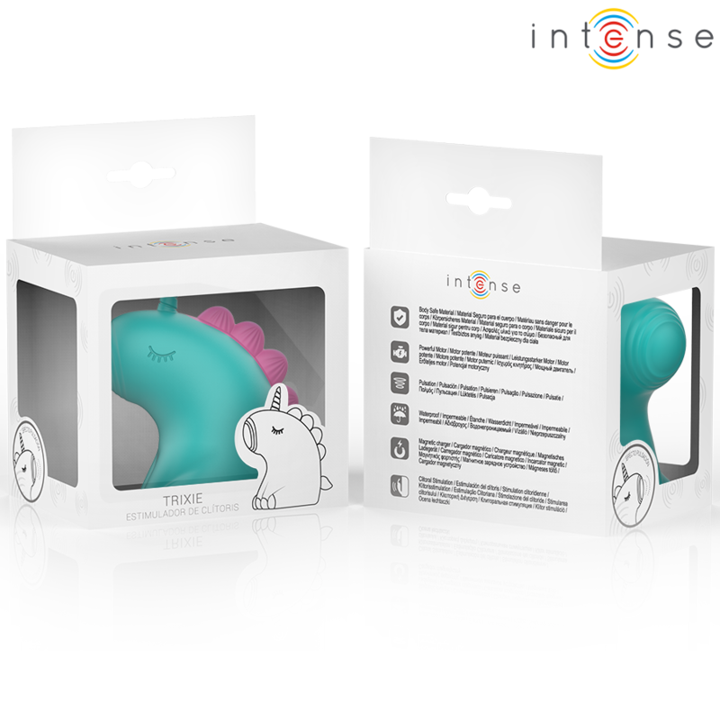 Stimulateur Clitoridien Intense Trixie – Licorne Vert