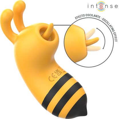 Stimulateur clitoridien Intense Maya Abeille – Jaune et noir