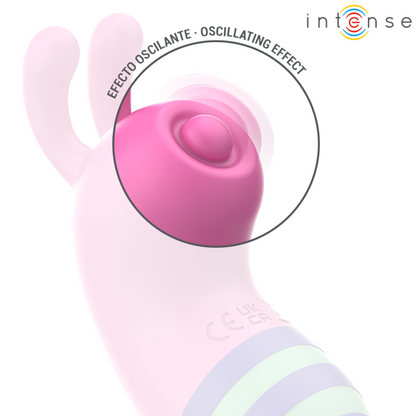 Stimulateur Clitoridien Intense Willie Abeille – Rose/Vert