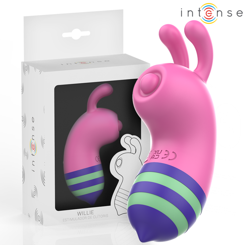 Stimulateur Clitoridien Intense Willie Abeille – Rose/Vert