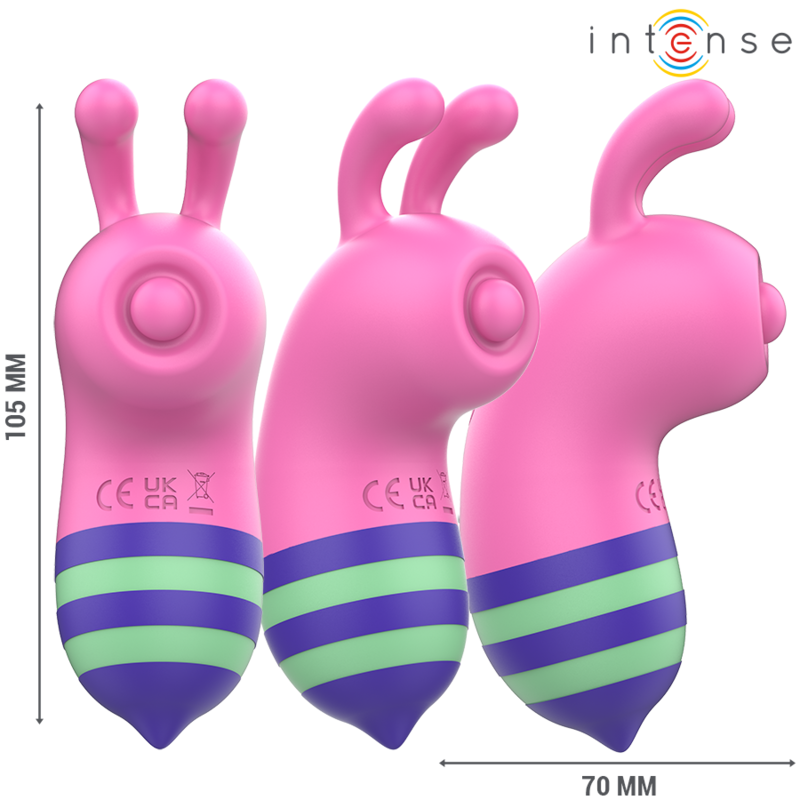 Stimulateur Clitoridien Intense Willie Abeille – Rose/Vert