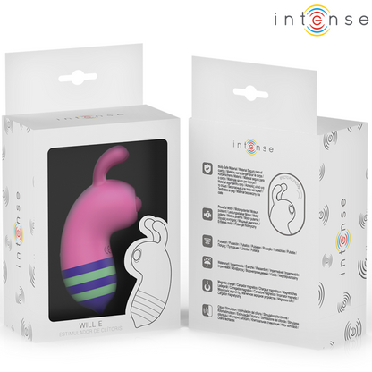 Stimulateur Clitoridien Intense Willie Abeille – Rose/Vert