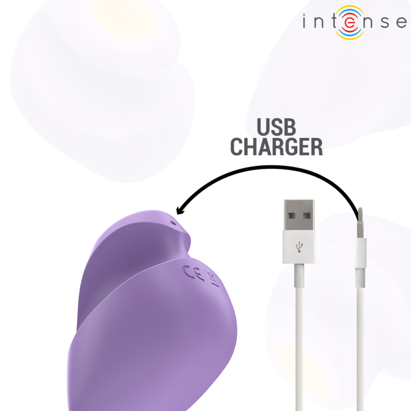 Stimulateur Clitoridien Intense Ursula – 10 Vibrations Violet