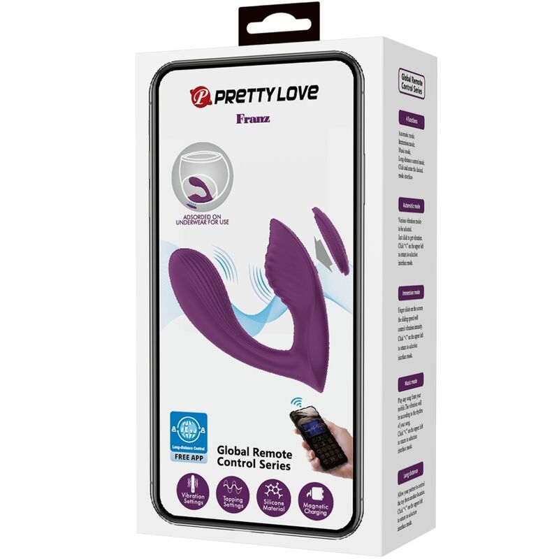 PRETTY LOVE - FRANZ MASSEUR ET VIBRATEUR APPLICATION GRATUITE VIOLET