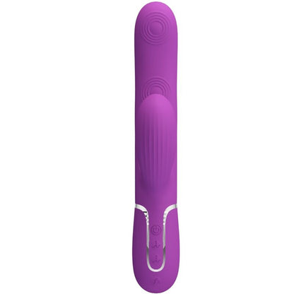 Vibromasseur Lapin Pretty Love Perlita 3 en 1 – Violet