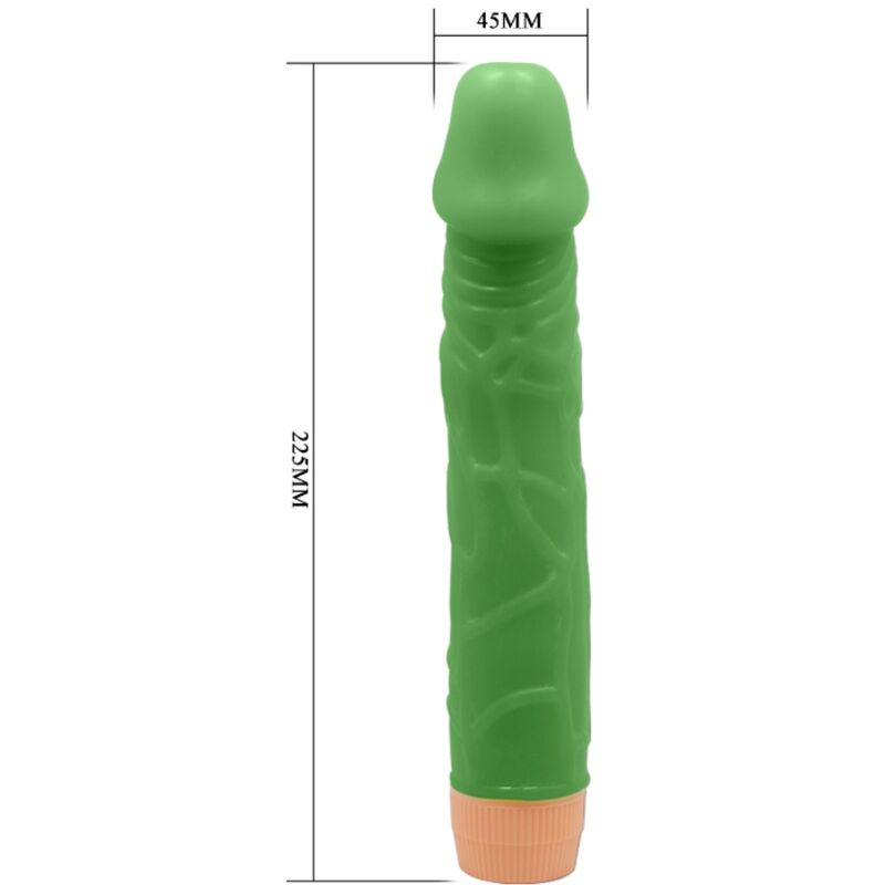 Vibromasseur Réaliste Baile Bill – 22.5cm Vert