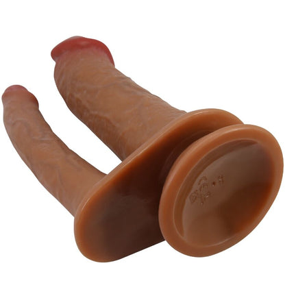 Vibromasseur Réaliste Pretty Love Hulbert – Double Gode Mulatto