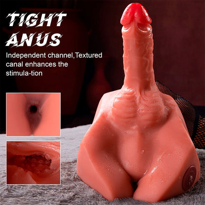 XISE - MICHAEL GODEMICHET RÉALISTE ET MASTURBATEUR ANUS AVEC POUSSE DE 15 CM