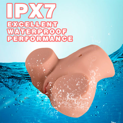 XISE - DANAE MASTURBATEUR VAGINAL RÉALISTE À VIBRATION MULTI-POSITIONS