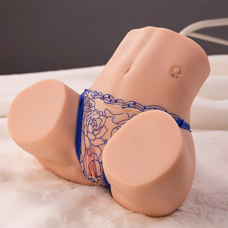 XISE - MAYA MASTURBATEUR RÉALISTE AVEC VIBRATION ET SUCCION VAGIN ET ANUS 4,5 KG