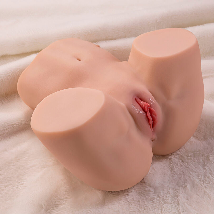 XISE - MAYA MASTURBATEUR RÉALISTE AVEC VIBRATION ET SUCCION VAGIN ET ANUS 4,5 KG