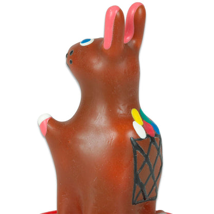 CONDOMERIE - PRÉSERVATIFS FANTAISIE PEINTS À LA MAIN LAPIN DE PÂQUES