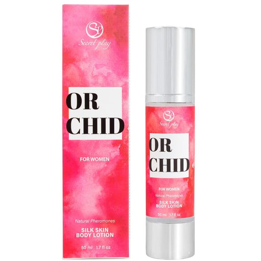 SECRETPLAY - LOTION POUR LA PEAU À LA SOIE D'ORCHIDÉE POUR FEMME 50 ML