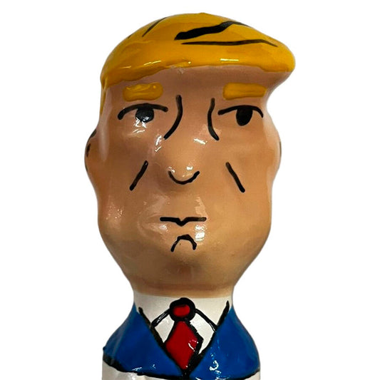 CONDOMERIE - PRÉSERVATIFS FANTAISIE PEINTS À LA MAIN GRUMPY TRUMP XL