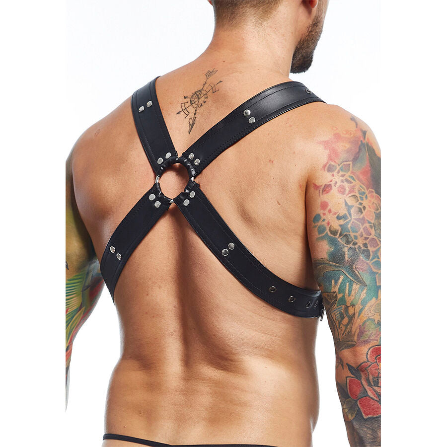 MOB - CEINTURE HARNAIS NOIRE DNGEON TAILLE UNIQUE X