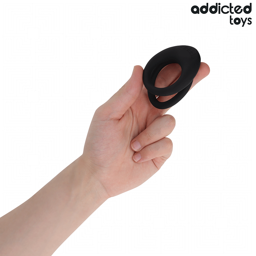 ADDICTED TOYS - ANNEAU PÉNIS À DOUBLE TEXTURE