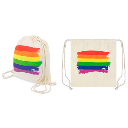 PRIDE - SAC  DOS DRAPEAU LGBT EN COTON