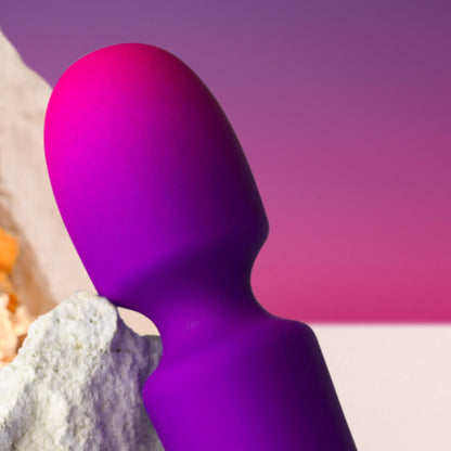 ROCKS-OFF - GLO-GIRL VIBRATEUR WAND MINI VIOLET