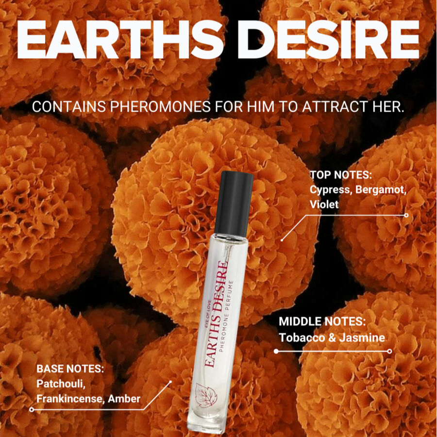 EYE OF LOVE - BLOOM MALE SATIVA PARFUM EARTHS DESIRE 30 ML