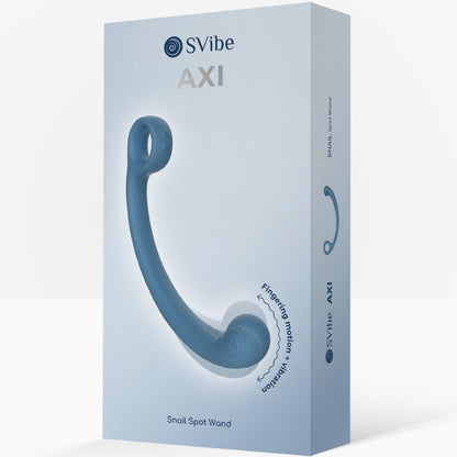 SNAIL VIBE - AXI BAGUETTE DE MASSAGE VIBRANTE BLEU