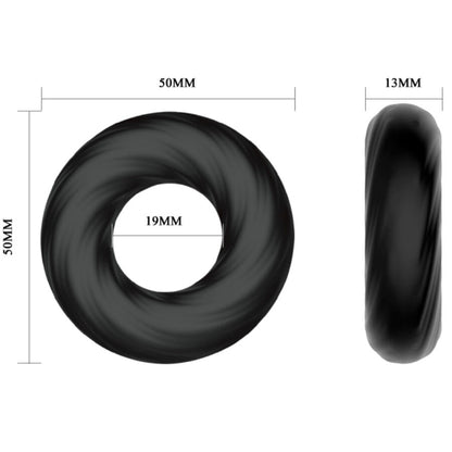CRAZY BULL - BAGUE EN SILICONE SPIRALE