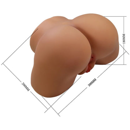 CRAZY BULL - GERIANN VIBRATEUR ET SUÇON FÉMININ RÉALISTE AVEC SON 5,5 KG
