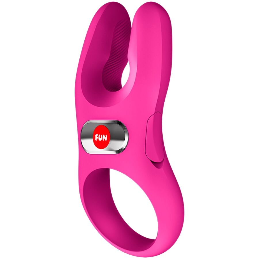 FUN FACTORY - ANNEAU PÉNIS VIBRANT PRO NOS MAGENTA