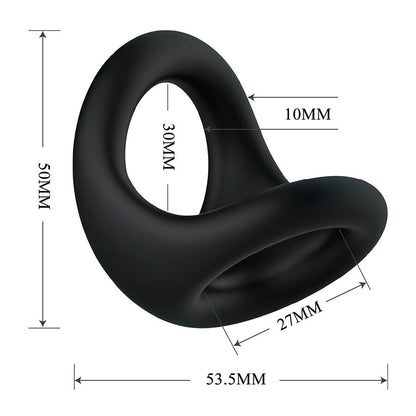 CRAZY BULL - NESTOR ANNEAU ERGONOMIQUE POUR PÉNIS ET TESTICULES