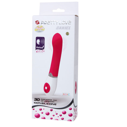 Vibromasseur Pretty Love Daniel Vocal – Vibrations Sensibles au Son