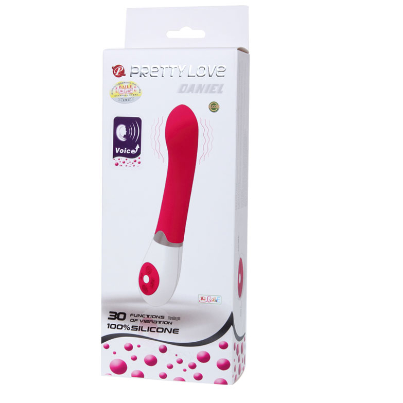 Vibromasseur Pretty Love Daniel Vocal – Vibrations Sensibles au Son