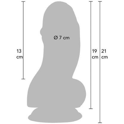 HIDDEN DESIRE - INFERNO GODEMICHET FAT BOYS 19 CM