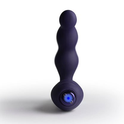 ROCKS-OFF - MINI BAGUETTE RECHARGEABLE 16 FONCTIONS ROSE PIVOINE