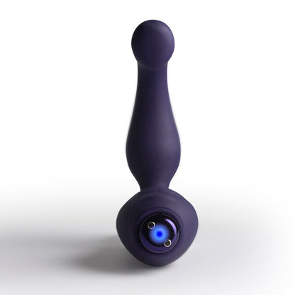ROCKS-OFF - MINI BAGUETTE RECHARGEABLE 16 FONCTIONS ROSE PIVOINE