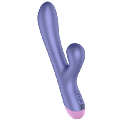 ROMP - PULSE VIBRATEUR DOUBLE POINT G RABBIT BLEU ÉLECTRIQUE