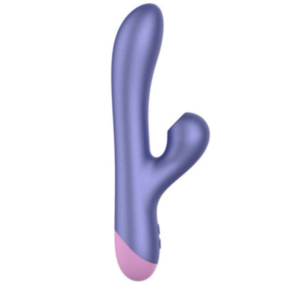 ROMP - PULSE VIBRATEUR DOUBLE POINT G RABBIT BLEU ÉLECTRIQUE